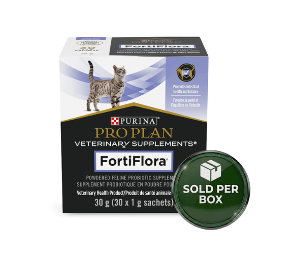 Purina Pro Plan Veterinary Supplements - FortiFlora Feline 30's - 1 Box