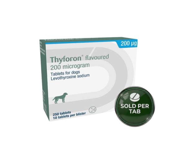 Thyroxine Tablet - 200mcg/0.2mg, per tablet