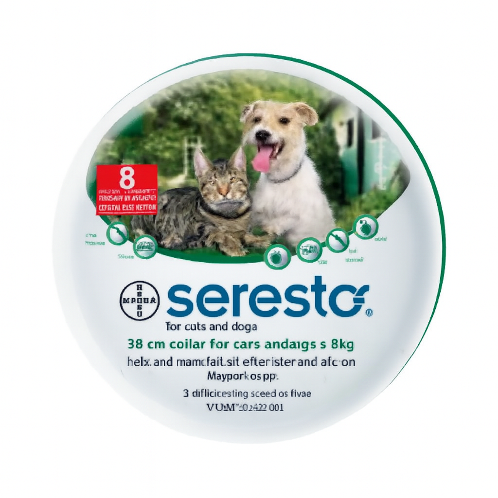 Seresto - Flea & Tick Collar for Dogs & Cats ≤ 8kg - 1PC - PetProject.HK