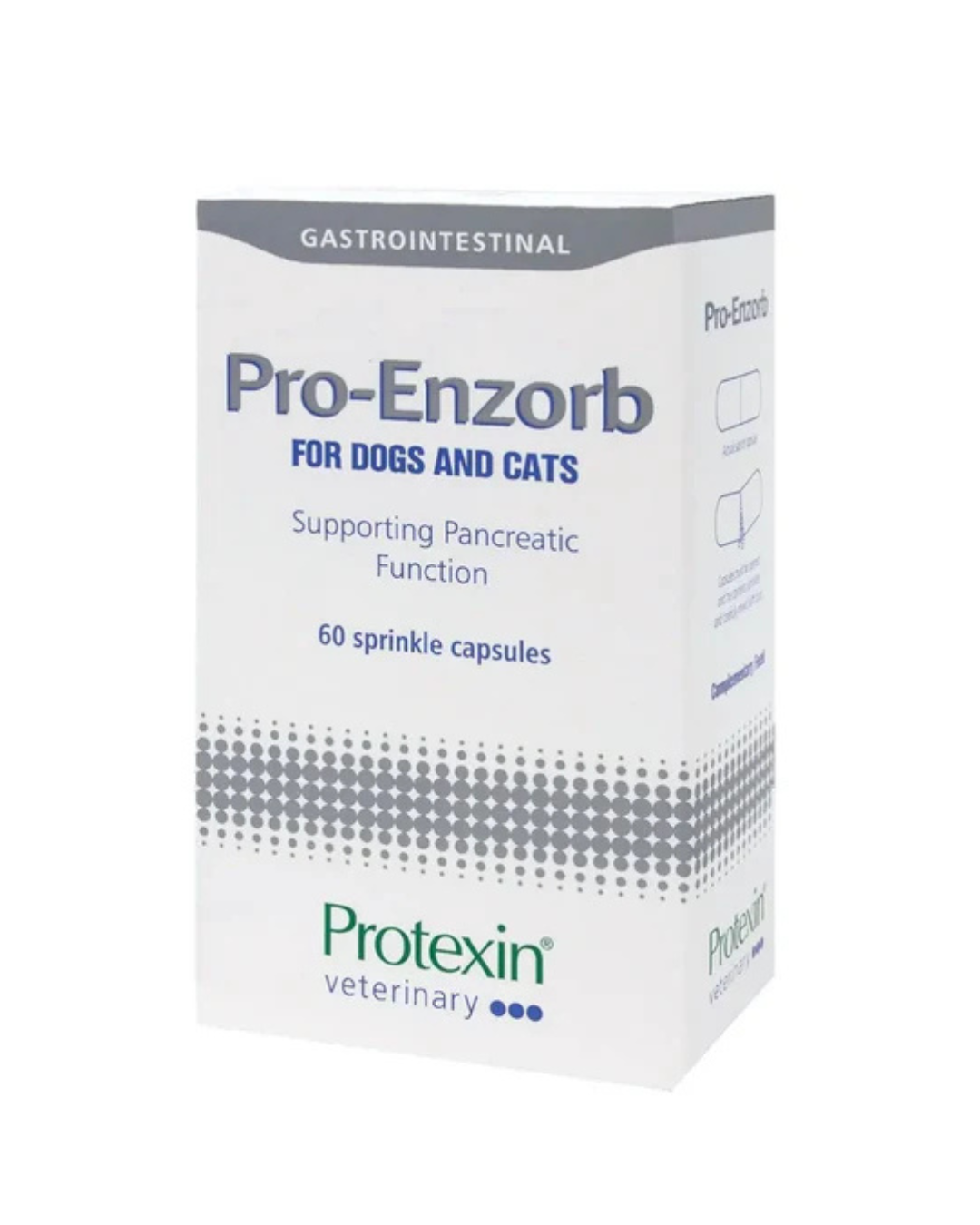 Protexin - 貓狗專用補充品 - Pro-Enzorb 胰臟功能補充品 - 60粒膠囊