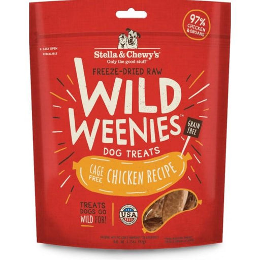 Stella & Chewy's - Freeze Dried Raw Treats - Wild Weenies - Cage Free Chicken - 3.25OZ - PetProject.HK