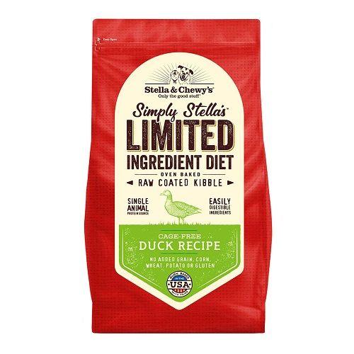 Stella & Chewy's - Dry Dog Food - LID Freeze-Dried Raw Coated Kibble - Cage-Free Duck - 3.5LB - PetProject.HK
