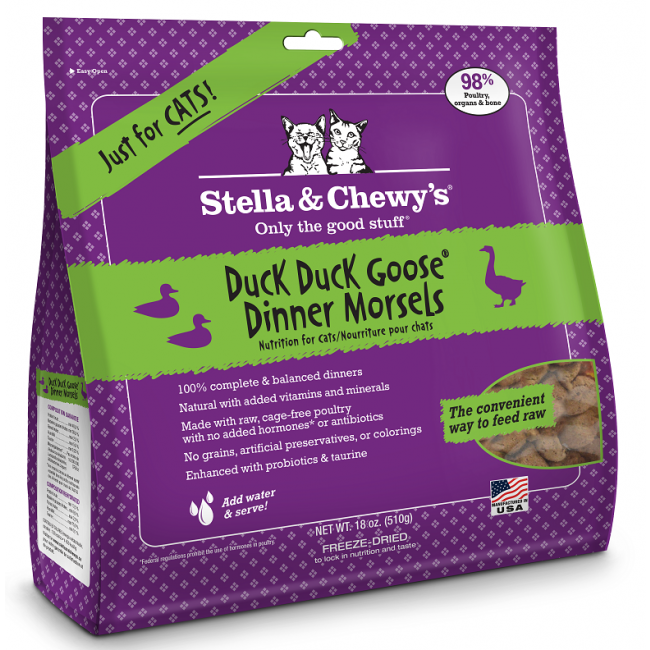 Stella & Chewy's - Duck, Duck Goose Dinners for Cats - 3.5OZ - PetProject.HK