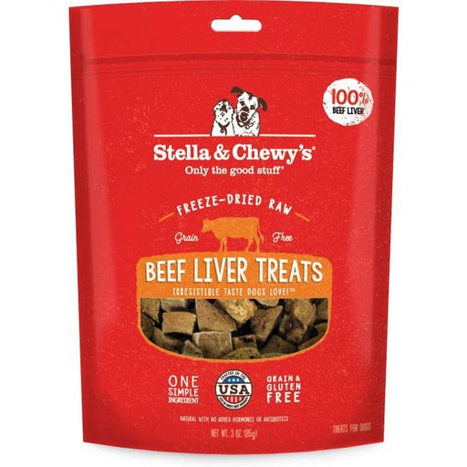 Stella & Chewy's - Freeze Dried Raw Organ Treats - Beef Liver - 3OZ - PetProject.HK