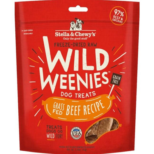 Stella & Chewy's - Freeze Dried Raw Treats - Wild Weenies - Grass Fed Beef - 3.25OZ - PetProject.HK