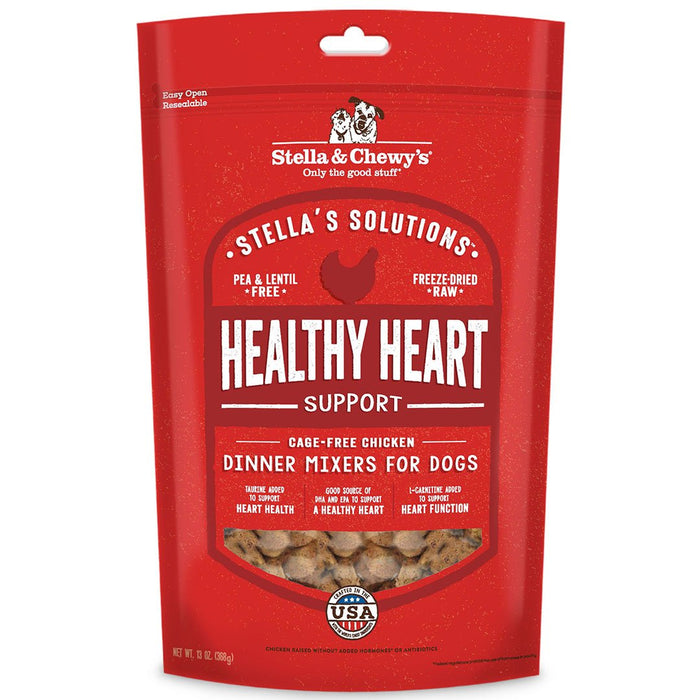 Stella & Chewys - Stellas Solution Healthy Heart Support Cage-Free Chicken Dinner Mixers For Dogs