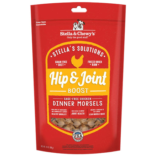 Stella & Chewys - Stellas Solution Hip Joint Boost Cage-Free Chicken Dinner Morsels For Dogs 13Oz
