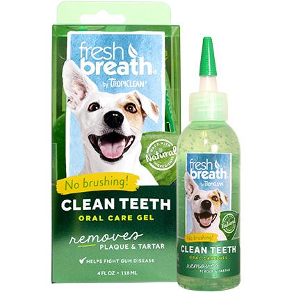 Tropiclean - Natural Clean Teeth Gel for Dogs - 4OZ - PetProject.HK