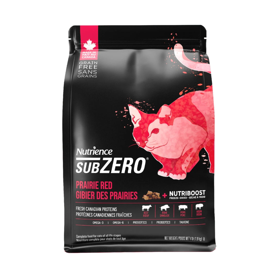 Nutrience - SubZero - Dry Cat Food - Prairie Red Formula for cats  - 10LB - PetProject.HK