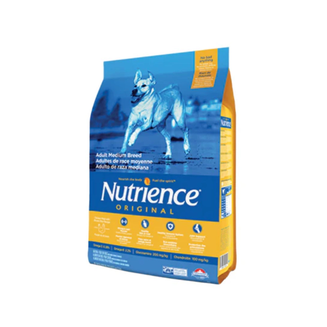 Nutrience - Original - Dry Dog Food - Adult Medium Breed - Chicken Meal with Brown Rice - 25LB - PetProject.HK