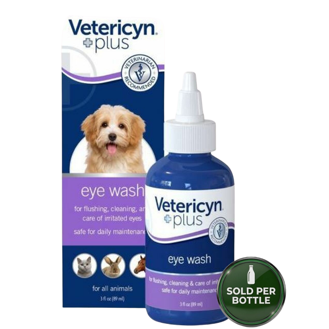 Vetericyn Plus - Eye Wash For Pets - 3OZ