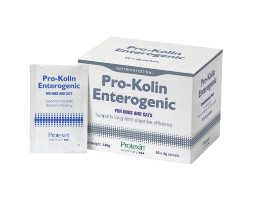 Protexin - Pro-Kolin Enterogenic Digestive Health For Dogs & Cats 4G X 60 Sachets