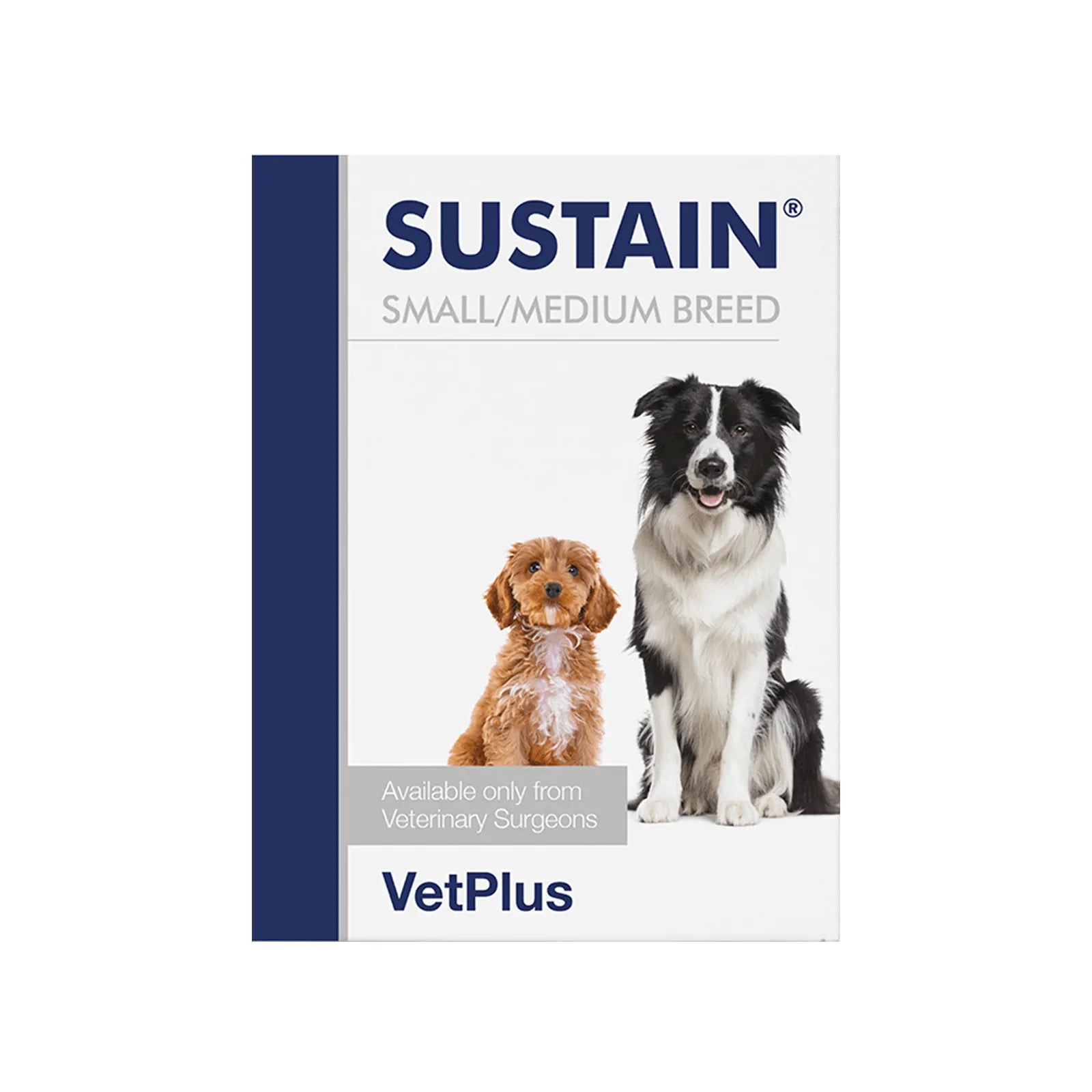 VetPlus - Sustain - Digestive Supplement for Dogs - Small & Medium Breed - 1 Sachet (box of 30)