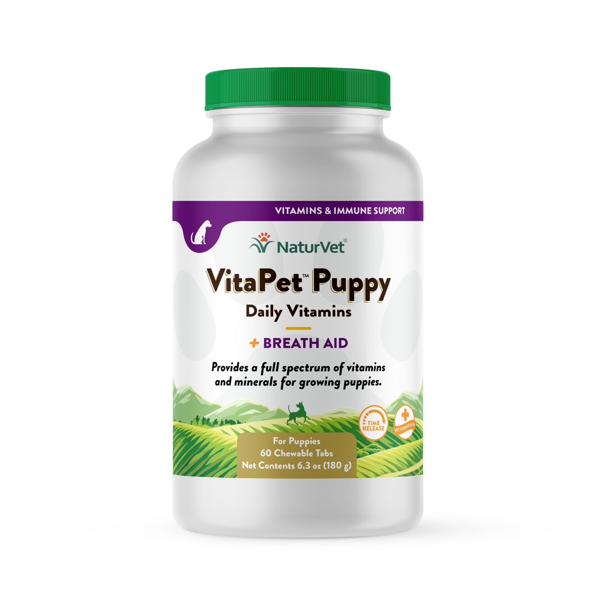NaturVet Vita Pet Puppy Tabs - Time Released - 1 Tablet (pack of 60)