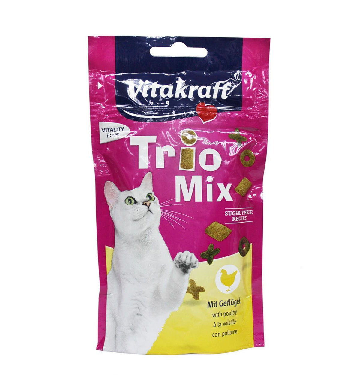Vitakraft - Trio Mix w/Poultry (Cat) - 60g - PetProject.HK