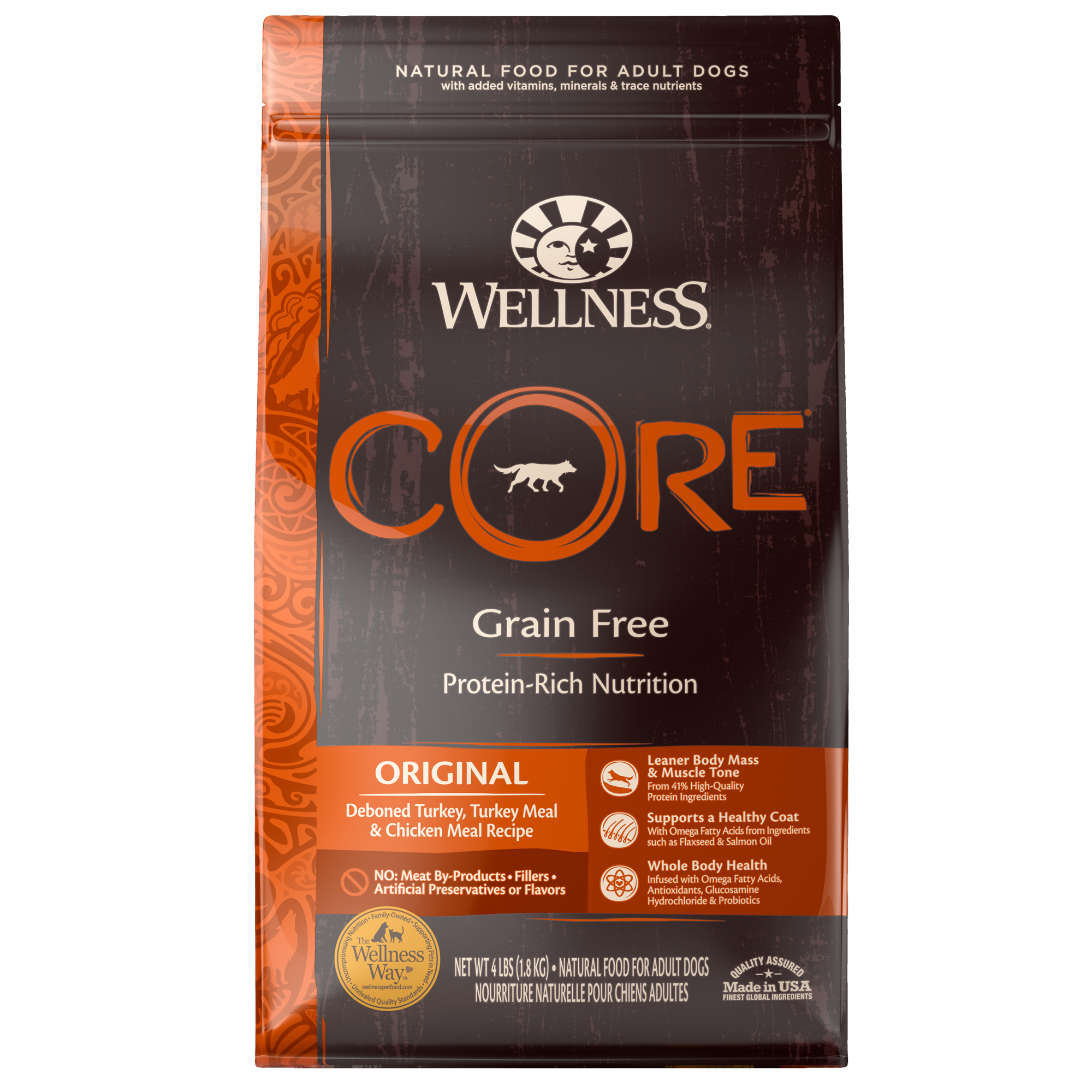 Wellness - CORE - Grain Free Dry Dog Food - Original - 24LB - PetProject.HK