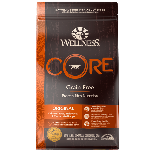 Wellness - CORE - Grain Free Dry Dog Food - Original - 24LB - PetProject.HK