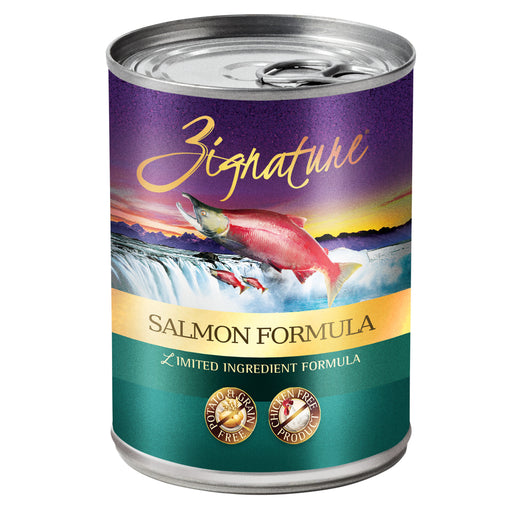 Zignature - Canned Dog Food - Limited Ingredient - Salmon - 13OZ (3 cans) - PetProject.HK