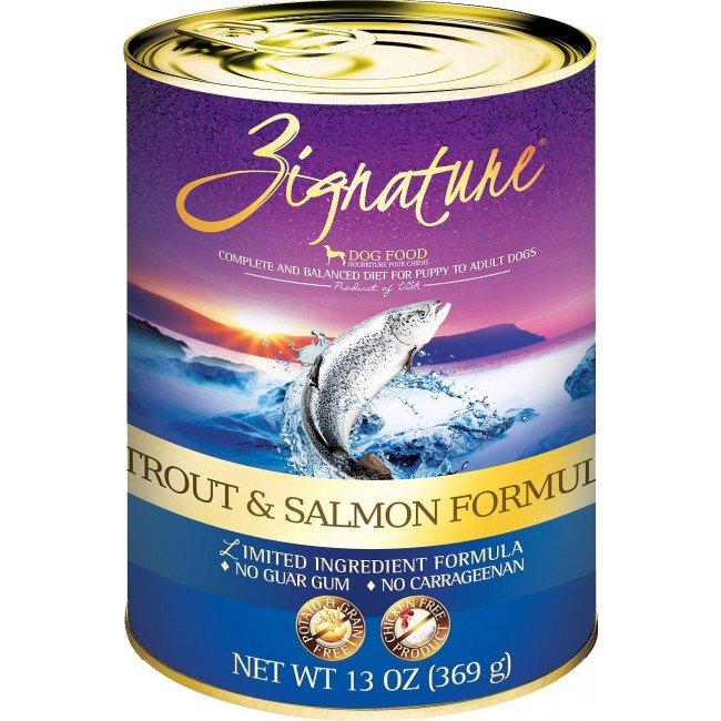 Zignature - Canned Dog Food - Limited Ingredient - Trout & Salmon - 13OZ (3 cans) - PetProject.HK