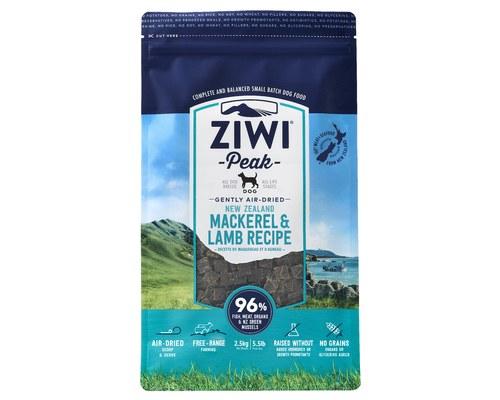Ziwipeak - Air Dried Dog Food MACKEREL & LAMB - 2.5KG - PetProject.HK
