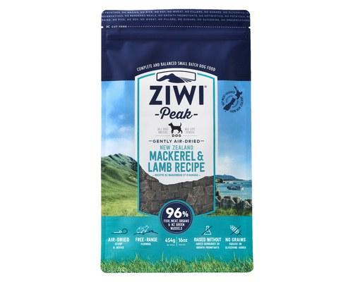 Ziwipeak - Air Dried Dog Food MACKEREL & LAMB - 454G - PetProject.HK