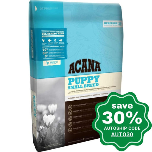 Acana - Heritage Grain Free Dog Food - Puppy Small Breed - 2KG - PetProject.HK