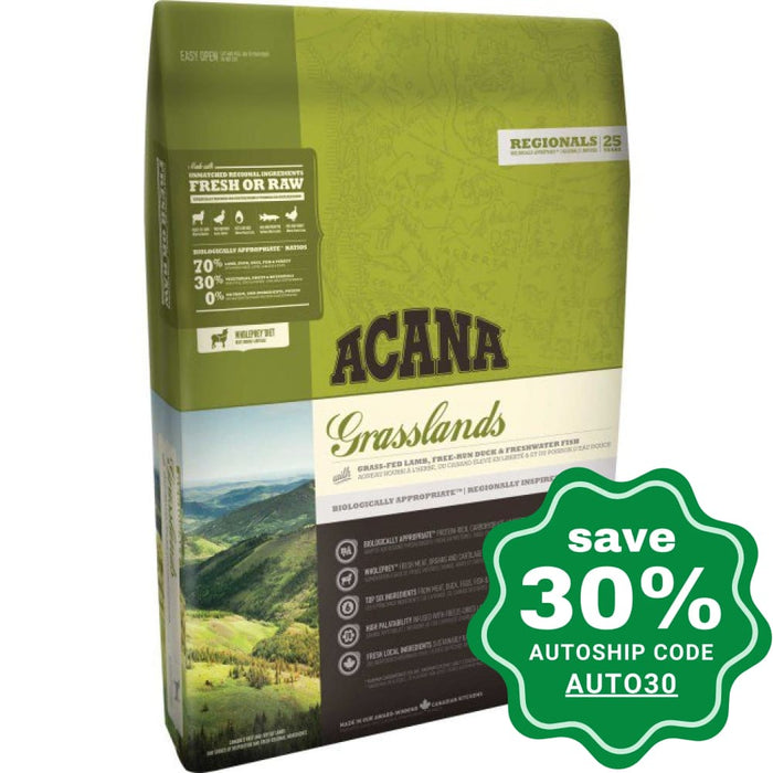 Acana - Regional Grain Free Dog Food - Grasslands - 11.4KG - PetProject.HK