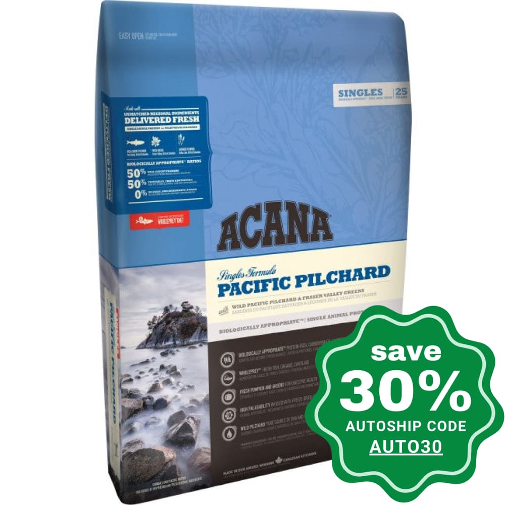 Acana - Singles Grain Free Dog Food - Pacific Pilchard - 11.4KG - PetProject.HK