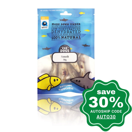 Alfa Pet - Sea Series Dog Treats - Smolt - 30G - PetProject.HK