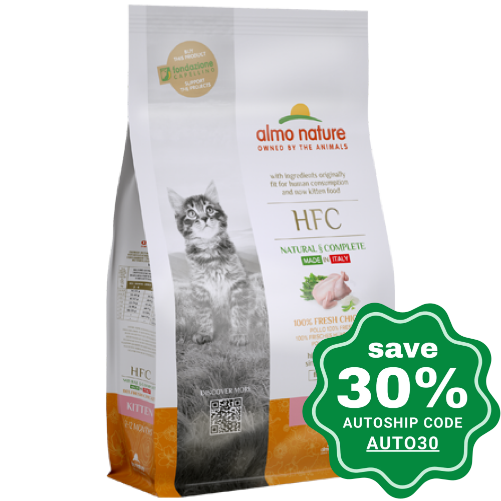 Almo Nature Dry Food for Cats HFC Natural Kitten Fresh Chicken PetProject.HK