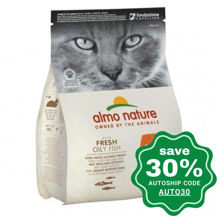 Almo Nature - Dry Food For Cats Holistic Oily Fish 2Kg (Min. 3 Packs)