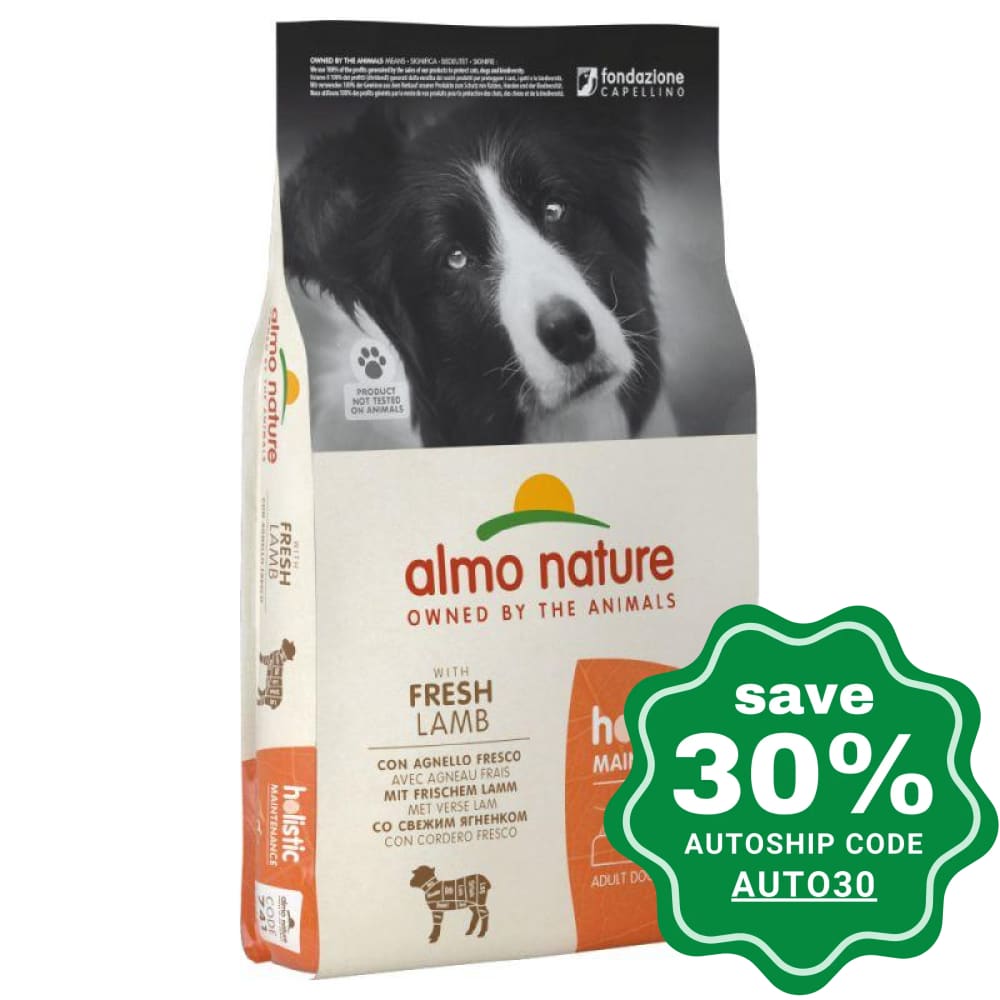 Almo Nature - Dry Food For Medium Dogs Holistic Lamb 12Kg