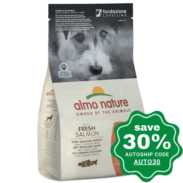 Almo Nature - Dry Food For Small Dogs Holistic Salmon 2Kg (Min. 3 Packs)