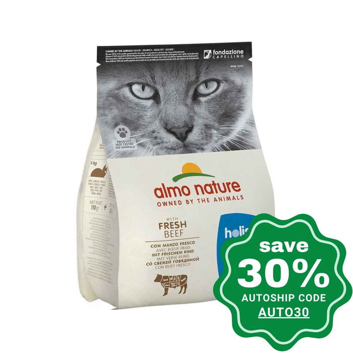 Almo Nature - Dry Food For Sterilised Cats Holistic Beef 2Kg (Min. 3 Packs)