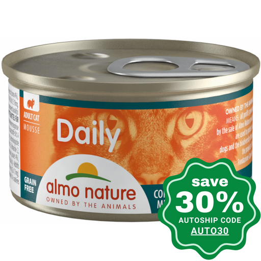 Almo Nature - Wet Food For Cats Daily Menu Tuna & Chicken Mousse 85G (Min. 24 Cans)