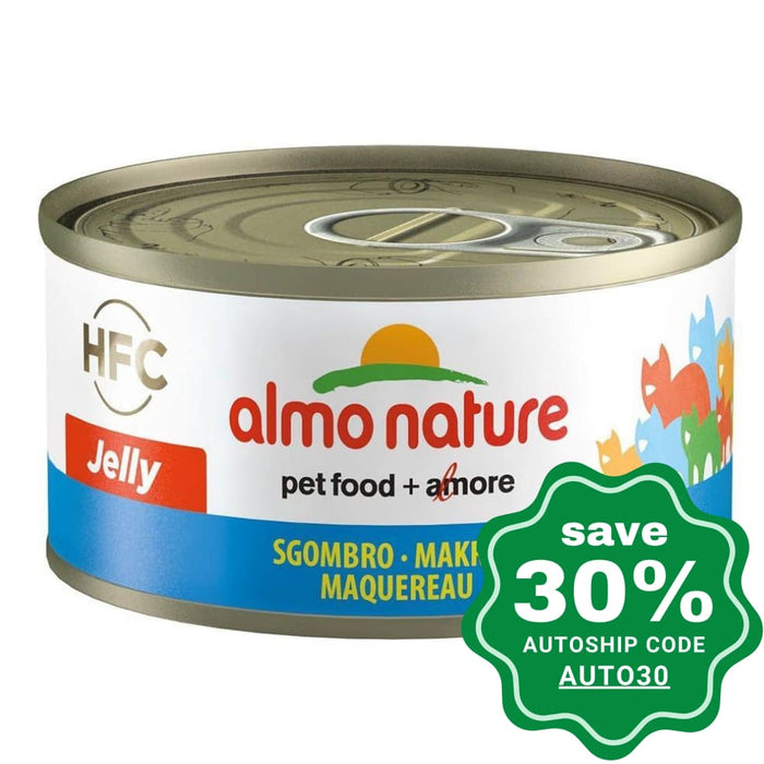 Almo Nature - HFC Jelly Canned Cat Food - Mackerel - 70G (min. 4 Cans) - PetProject.HK