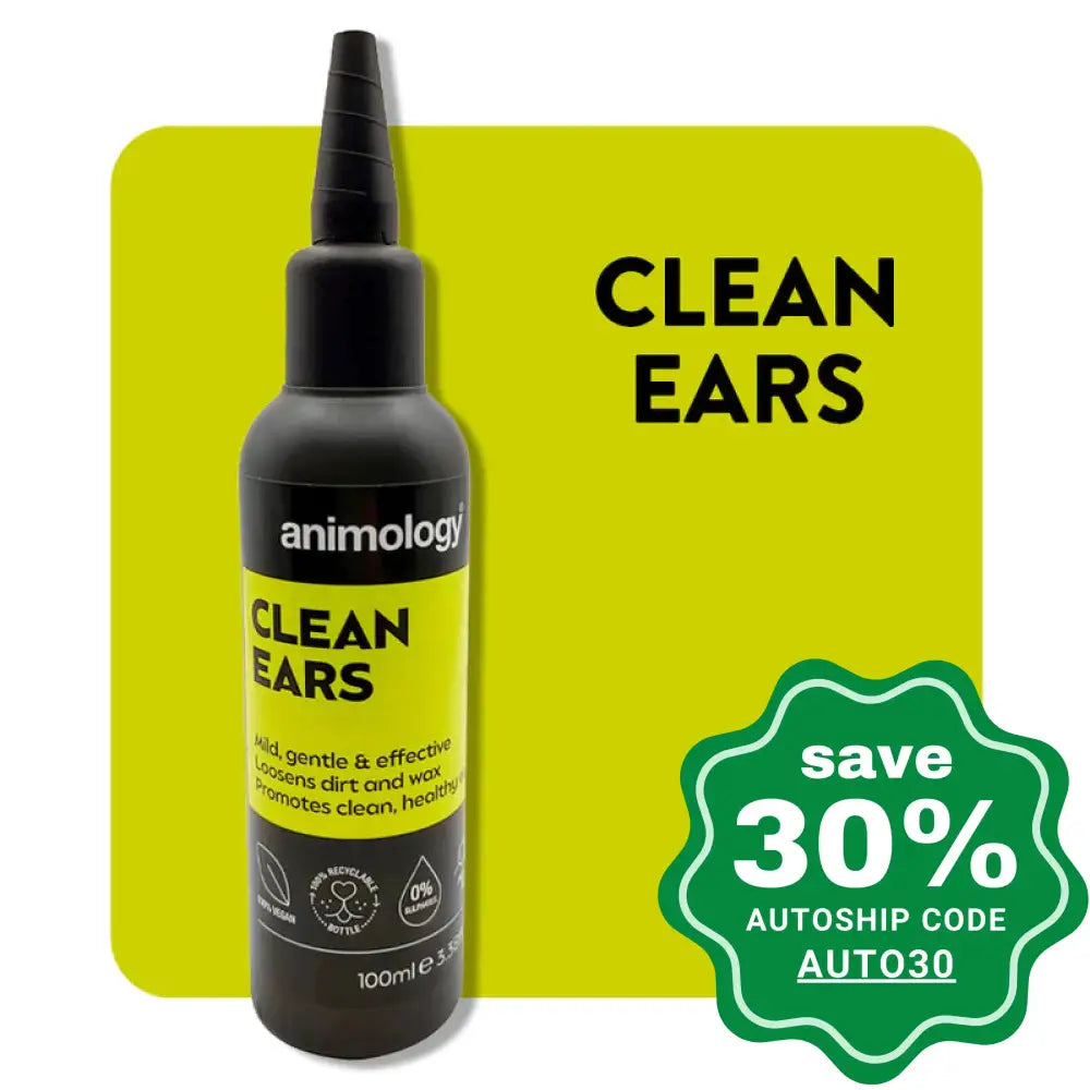 Animology - Clean Ears For Dogs 100Ml