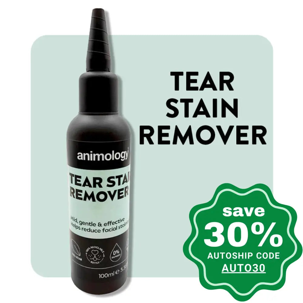 Animology - Tear & Stain Remover For Dogs 100Ml