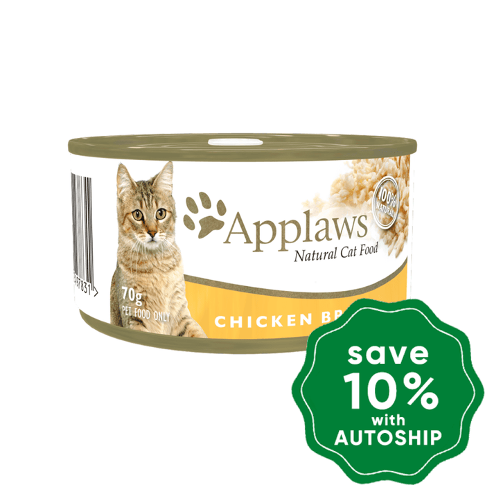 Applaws - Chicken Breast Canned Cat Food 70G (Min. 24 Cans) Cats
