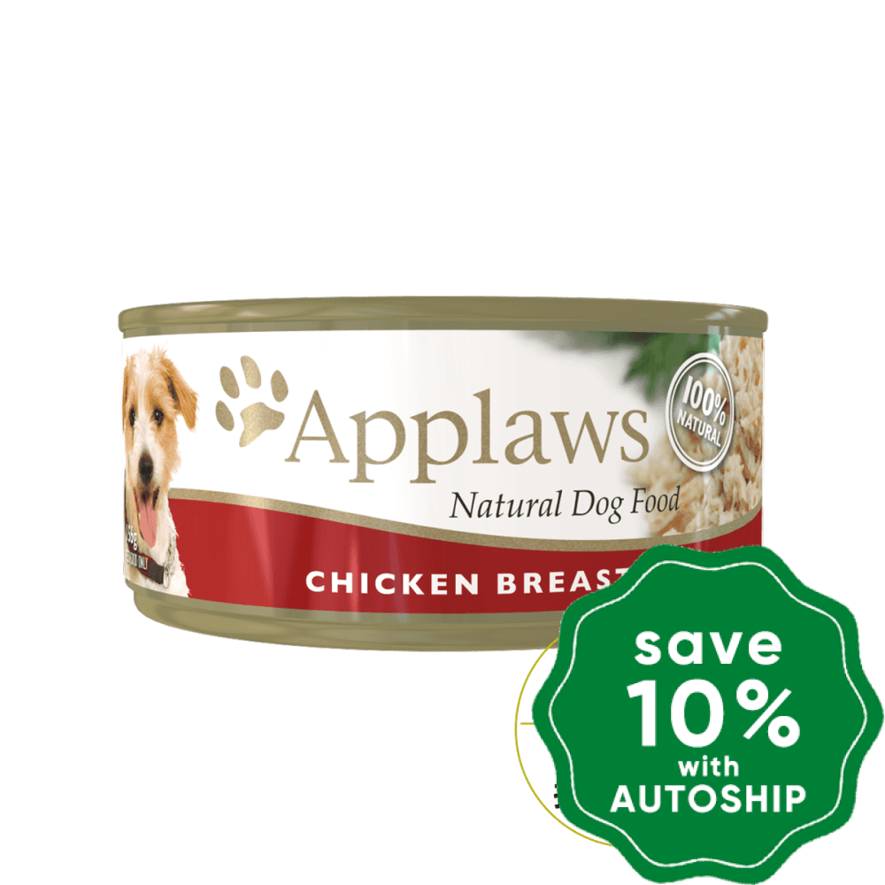 Applaws - Chicken Breast Canned Dog Food 156G (Min. 16 Cans) Dogs
