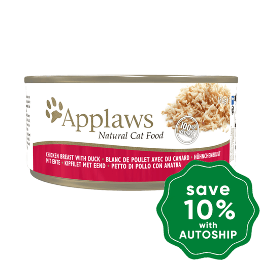 Applaws - Chicken Breast With Duck Canned Cat Food 156G (Min. 12 Cans) Cats