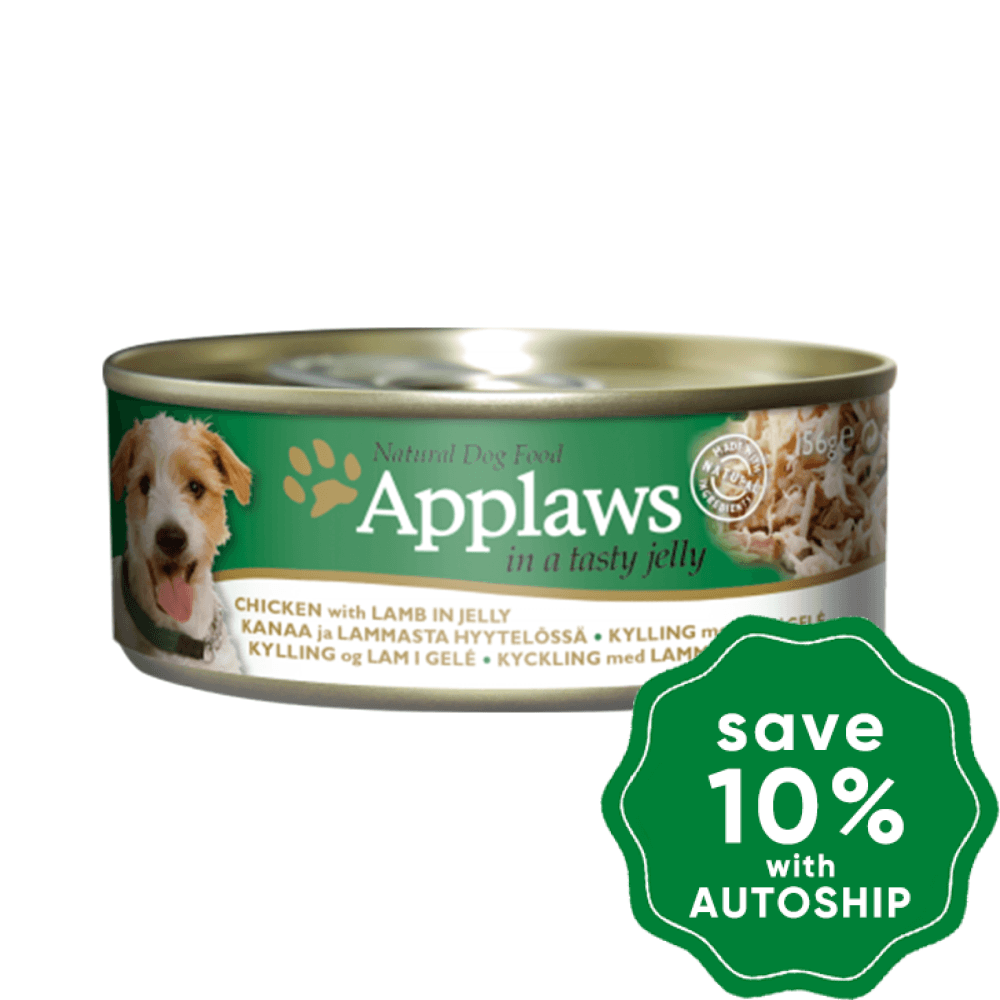 Applaws - Chicken With Lamb In Jelly Canned Dog Food 156G (Min. 16 Cans) Dogs