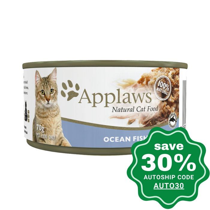 Applaws - Ocean Fish Canned Cat Food 70G (Min. 24 Cans) Cats