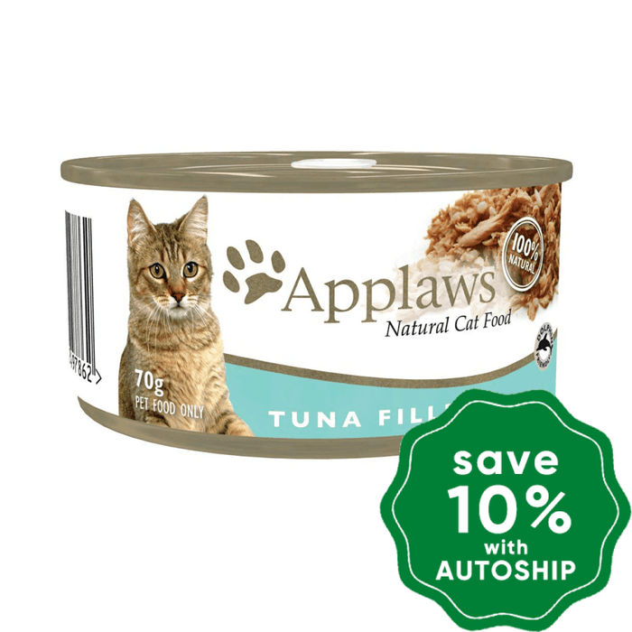 Applaws - Tuna Fillet Canned Cat Food 70G (Min. 24 Cans) Cats