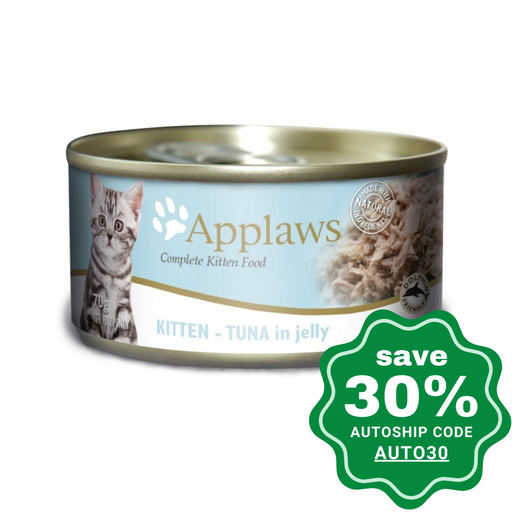 Applaws - Tuna In Jelly Canned Kitten Food 70G (Min. 24 Cans) Cats