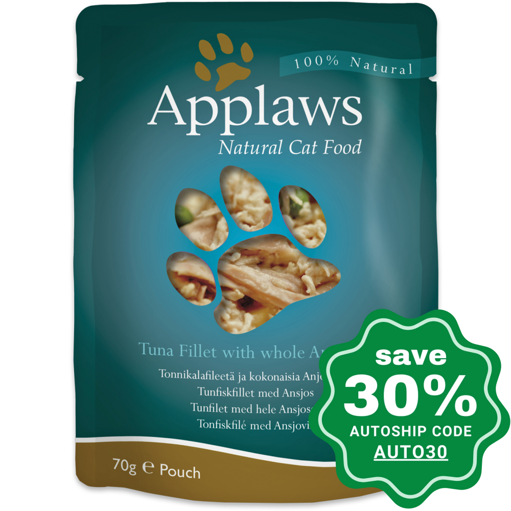 Applaws - Tuna with Anchovy Cat Food Pouch - 70G - PetProject.HK