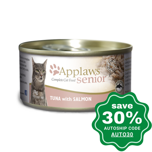 Applaws - Tuna With Salmon Canned Senior Cat Food 70G (Min. 24 Cans) Cats