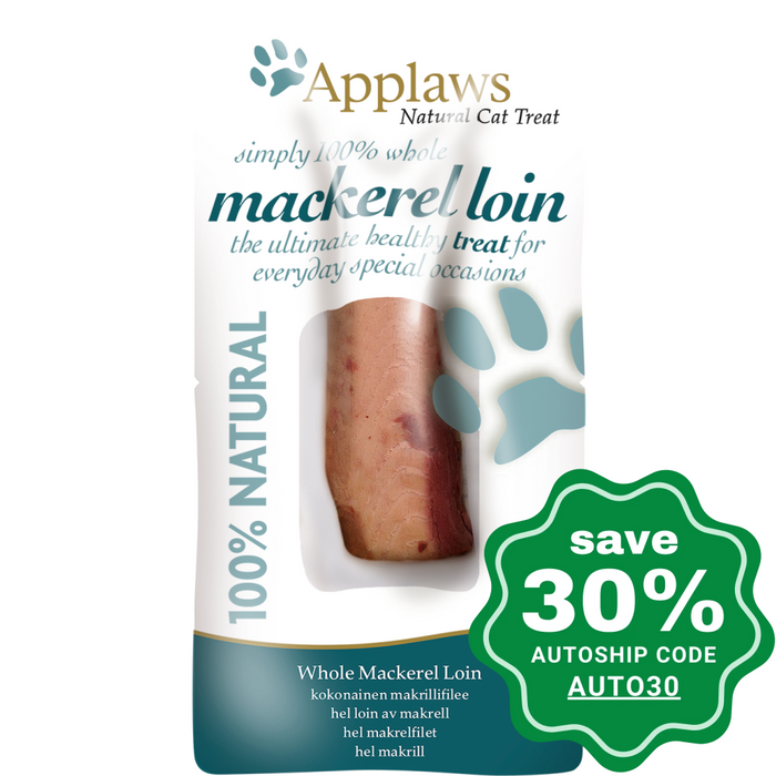 Applaws - Whole Mackerel Loin Cat Treat - 30G - PetProject.HK