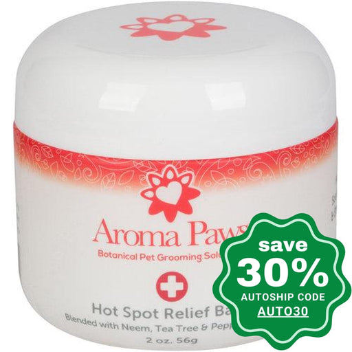 Aroma Paws - Natural Pet Care - Hot Spot Relief Balm Neem & Tea Tree - 2OZ - PetProject.HK