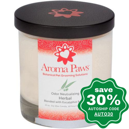 Aroma Paws - Odor Neutralizing Candle - Herbal - 12OZ - PetProject.HK